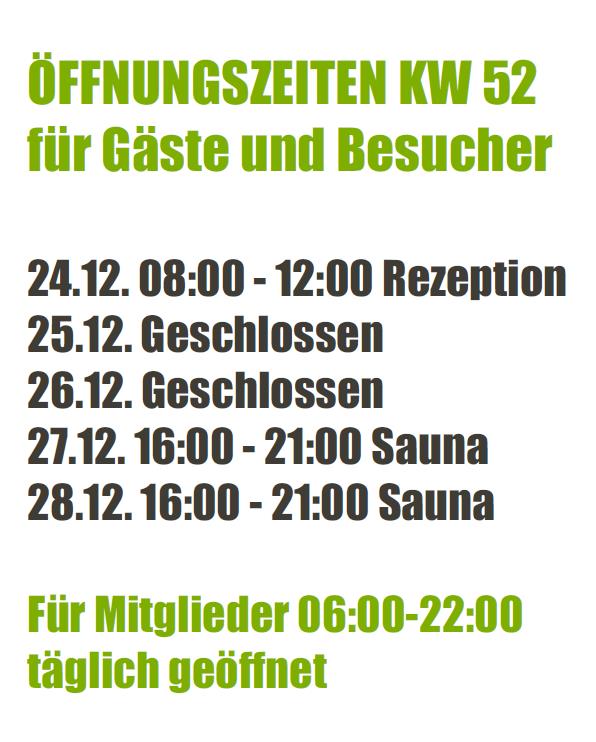 Insta Fithit Öffnungszeiten Kw 52