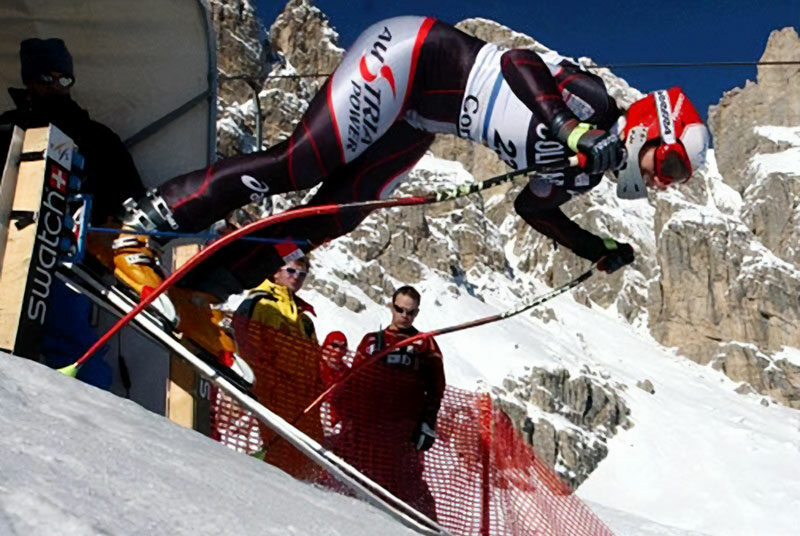 Gitti Obermoser, Weltcuprennen in Cortina