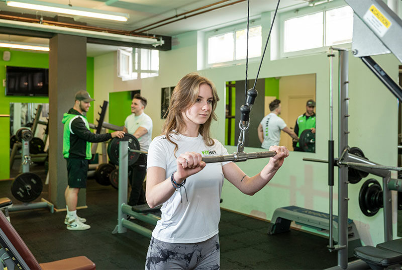 Maschinenpark - Muskel- & Krafttraining im Fitnessstudio in Radstadt